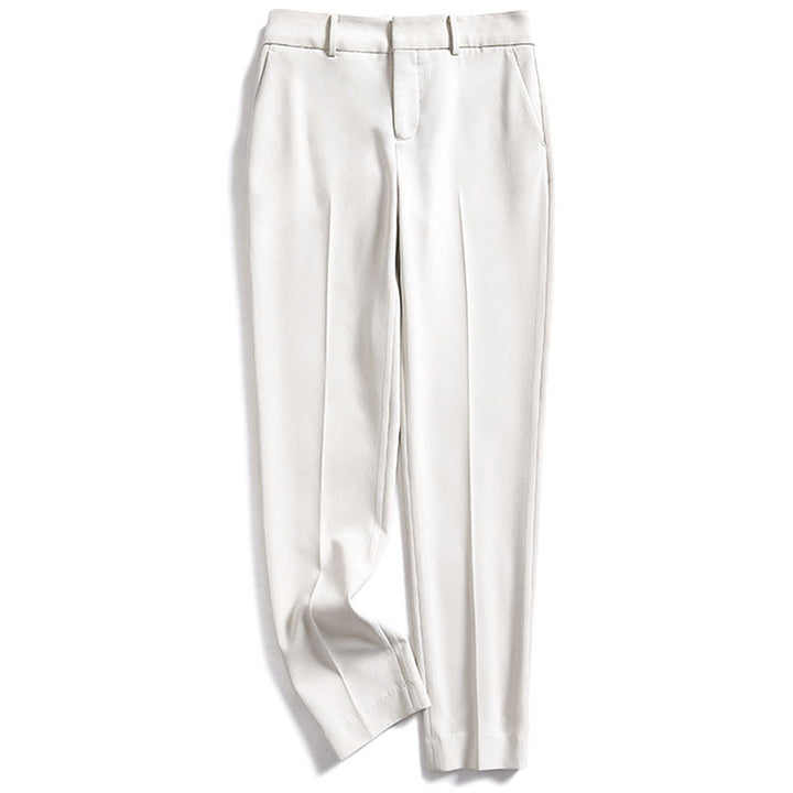Damen Elegante Hochtaillierte Anzughose Echoarchiv