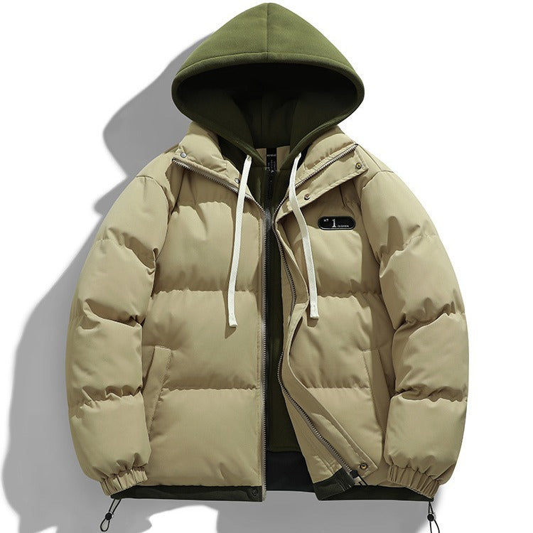 Herren urbane Pufferjacke mit abnehmbaren Innenfutter Echoarchiv