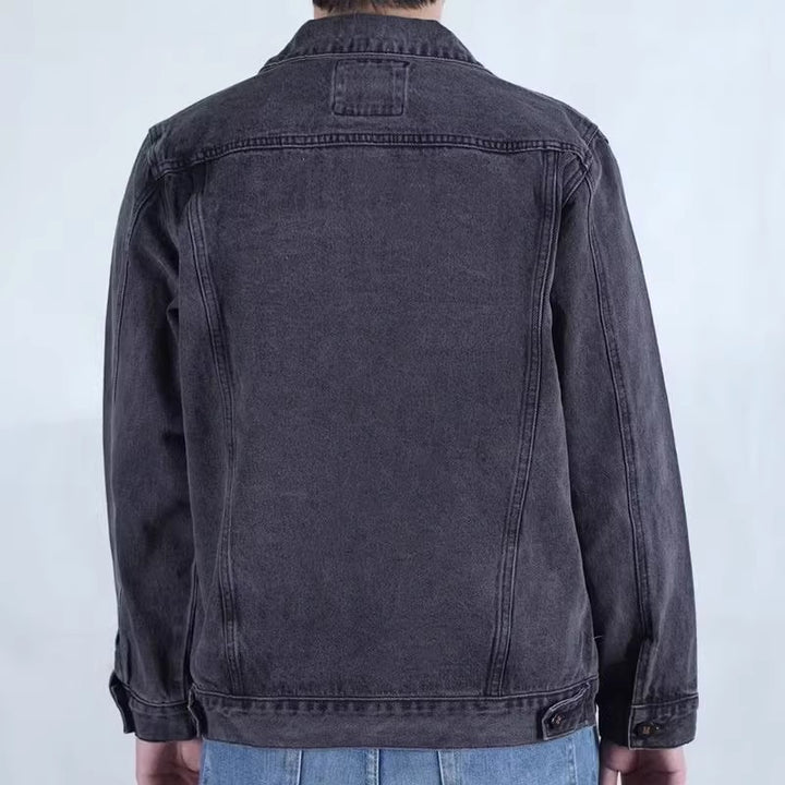 Herren Modische Denimjacke mit modernen Details Echoarchiv