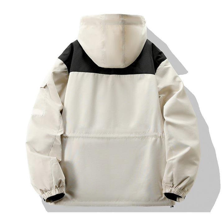 Damen Modische Funktionsjacke mit Hohem Kragen Echoarchiv