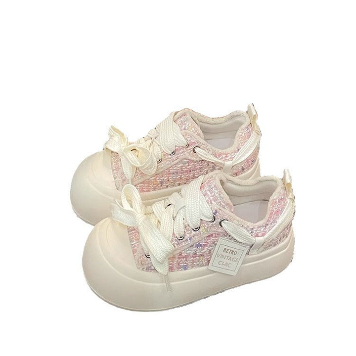 Damen Sneakers mit innovativer transparentem Füllung und modischen Schnür-Details Echo Archiv