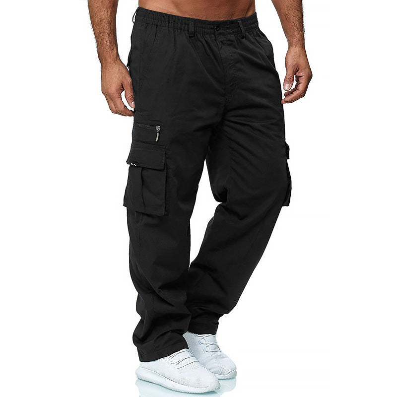 Herren Cargo-Hose mit elastischem Bund und praktischen Seitentaschen Echoarchiv