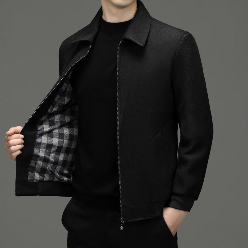 Herren moderne Übergangsjacke mit praktischen Taschen Echoarchiv