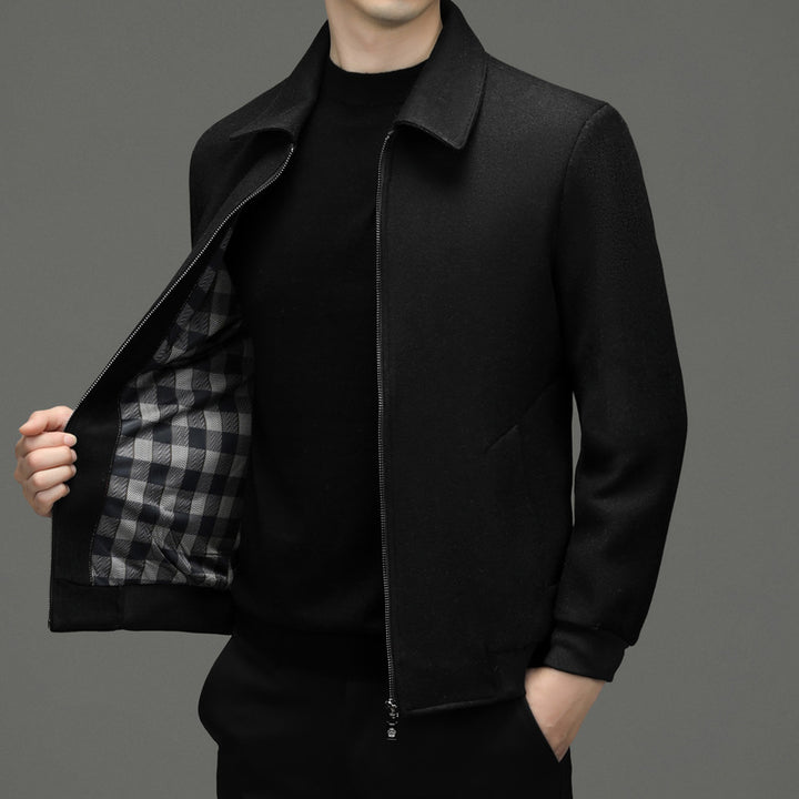 Herren moderne Übergangsjacke mit praktischen Taschen Echoarchiv