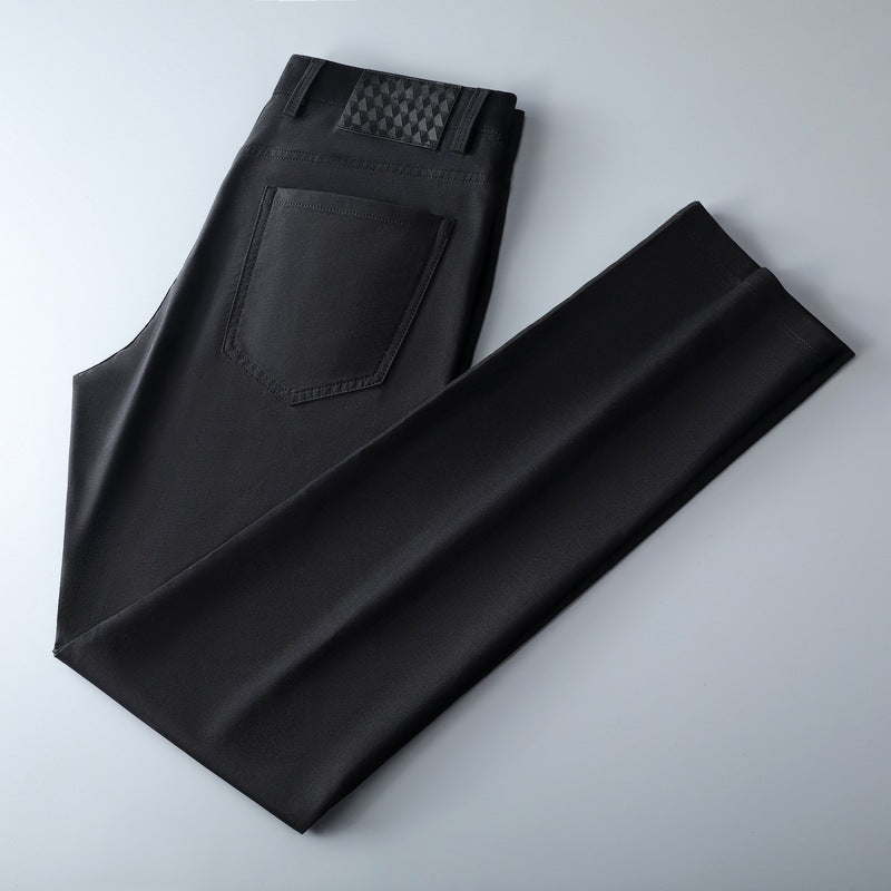 Herren elegante Slim-Fit Jeanshose mit hohem Tragekomfort und flexibler Bundverstellung Echoarchiv