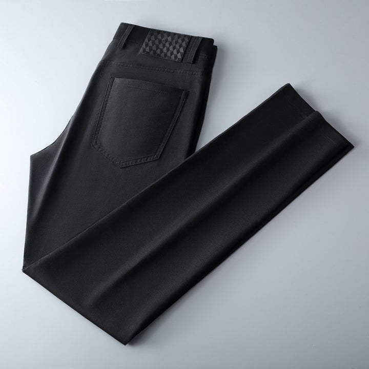 Herren elegante Slim-Fit Jeanshose mit hohem Tragekomfort und flexibler Bundverstellung Echoarchiv