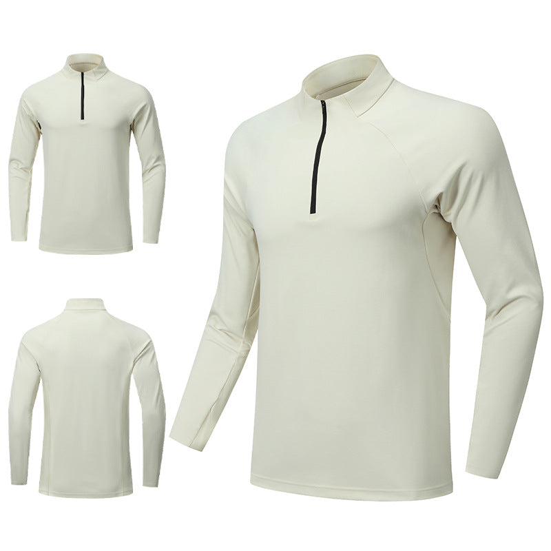 Herren Funktionslangarmshirt mit Reißverschluss Echoarchiv