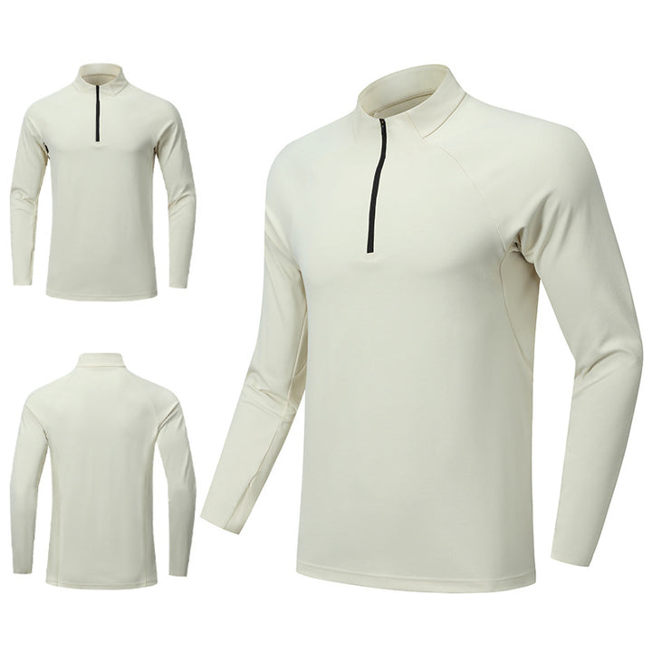 Herren Funktionslangarmshirt mit Reißverschluss Echoarchiv