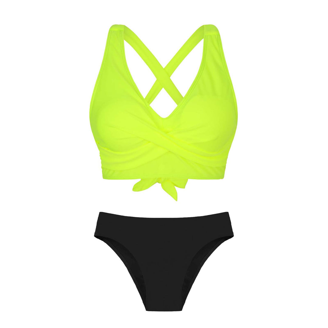 Damen Zweiteiliger Badeanzug mit floralem Design Echo Archiv