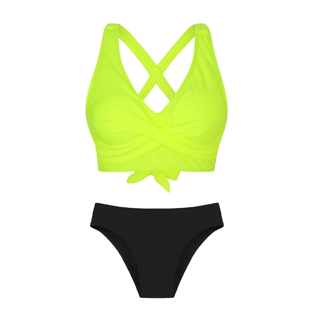 Damen Zweiteiliger Badeanzug mit floralem Design – Maréssa
