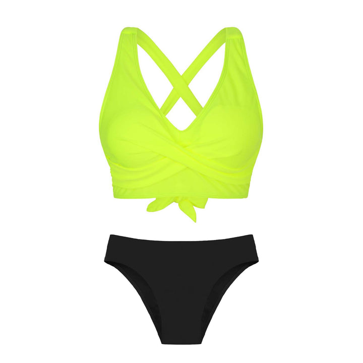 Damen Zweiteiliger Badeanzug mit floralem Design Echo Archiv
