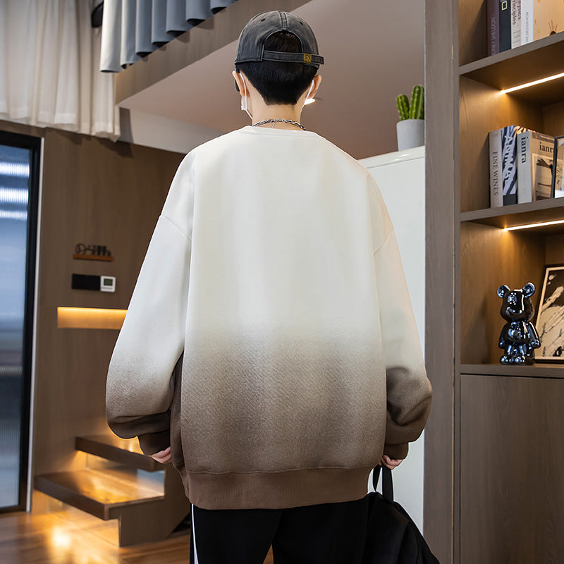 Unisex Oversized Sweatshirt mit kreativem Grafikdruck Echoarchiv