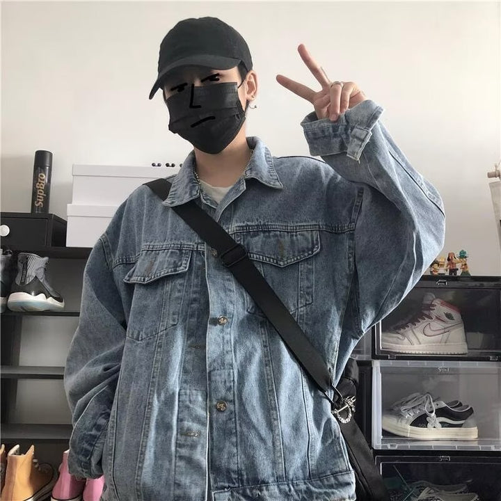 Herren Denim Überjacke Echo Archiv