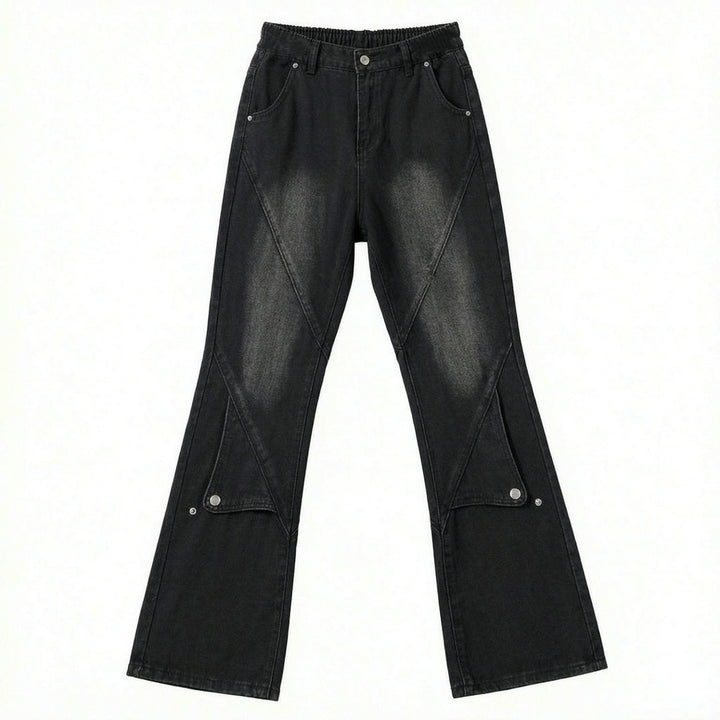 Damen Modische High-Waist Jeans Echoarchiv