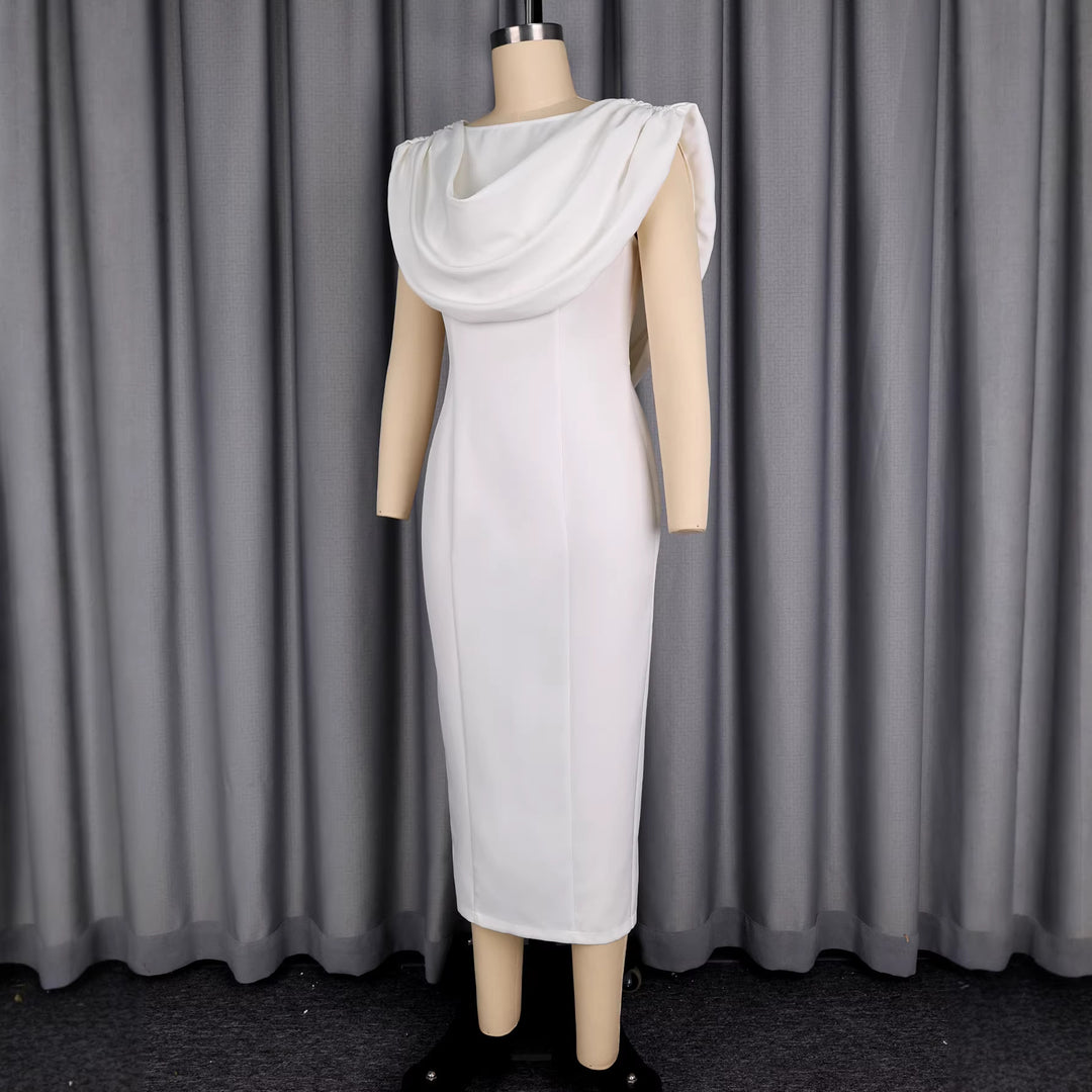 Damen Etuikleid mit eleganter Drapierung Echo Archiv
