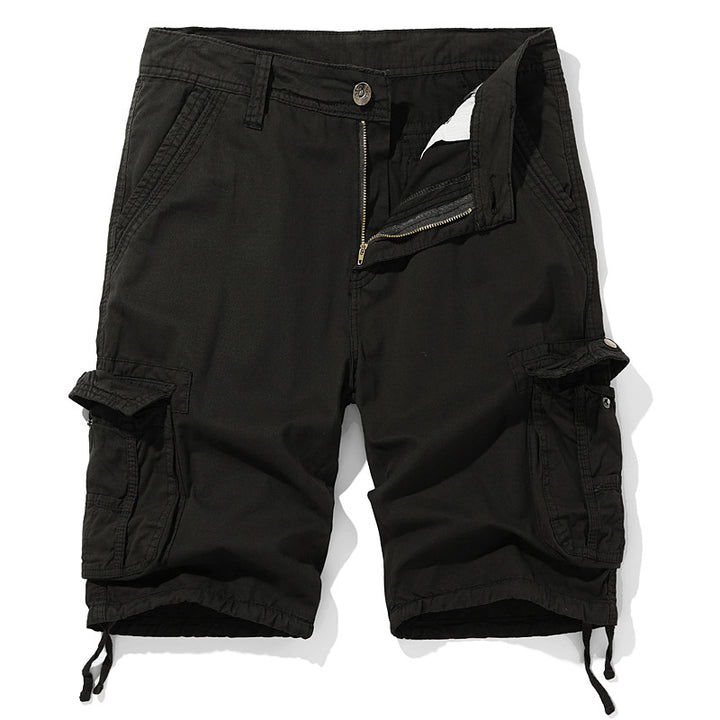 Herren Cargo-Shorts mit praktischen Taschen und verstellbarem Kordelzug Echoarchiv