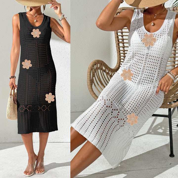 Damen Spitzen-Häkeln Kleid Echo Archiv