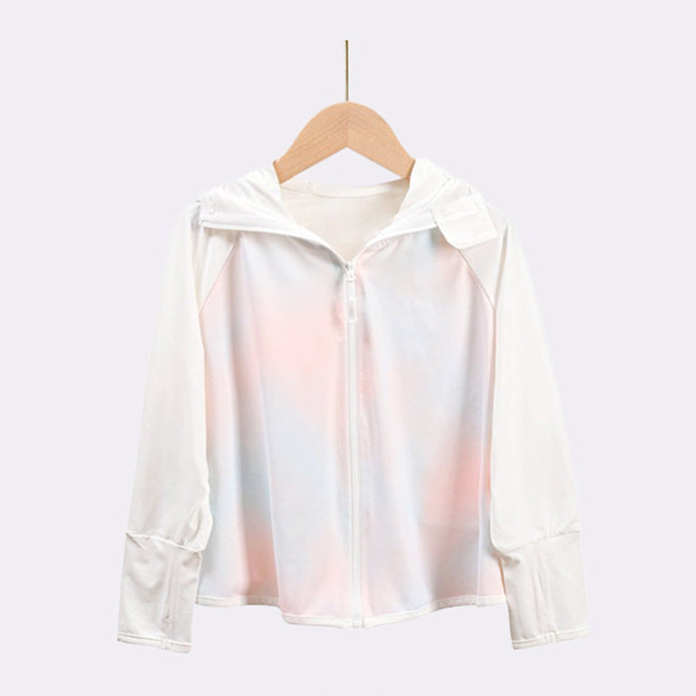Damen UV-Schutzjacke mit Kapuze und atmungsaktiven Eigenschaften Echo Archiv