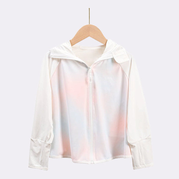 Mädchen Übergangsjacke mit Kapuze und niedlichem Tiermotiv Echo Archiv