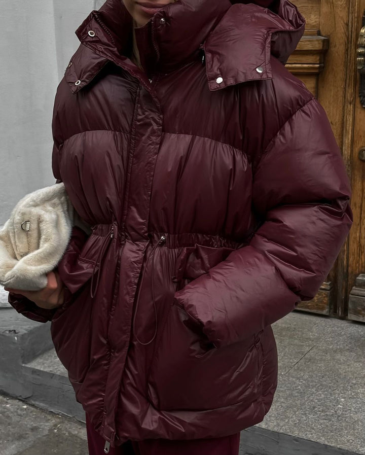Damen modische Daunenjacke Echoarchiv