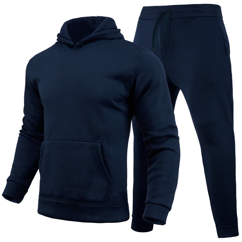 Herren Sportliches Sweatshirt- und Jogginghose-Set Echoarchiv