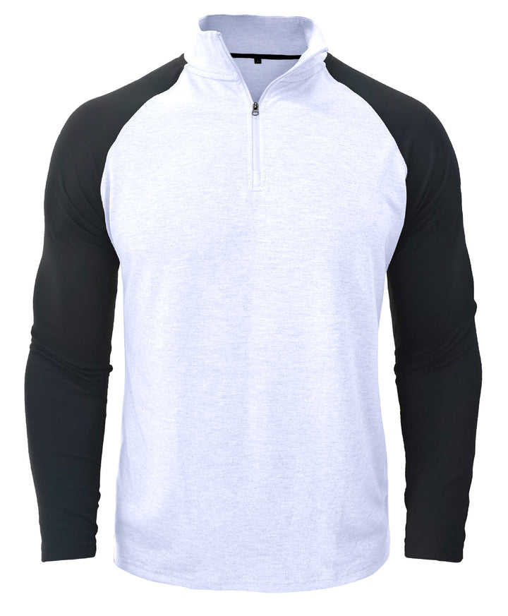 Herren Sportlicher Pullover mit Stehkragen und Reißverschluss Echoarchiv