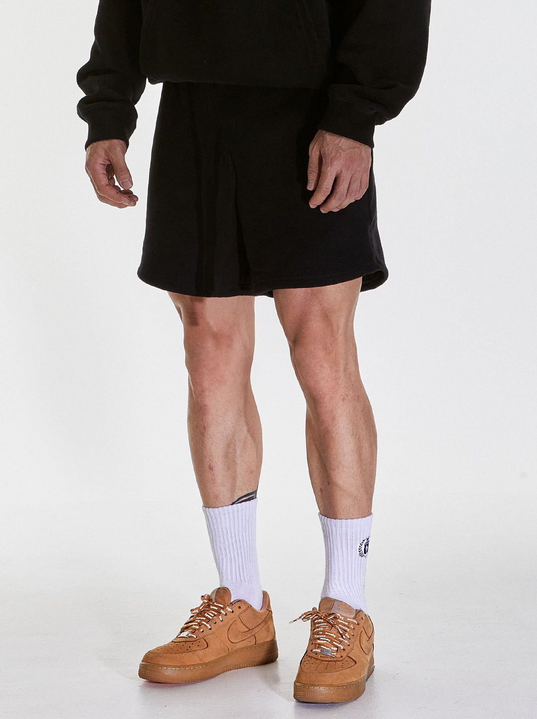 Herren lässige Jogging-Shorts aus weichem Baumwollmischgewebe Echoarchiv