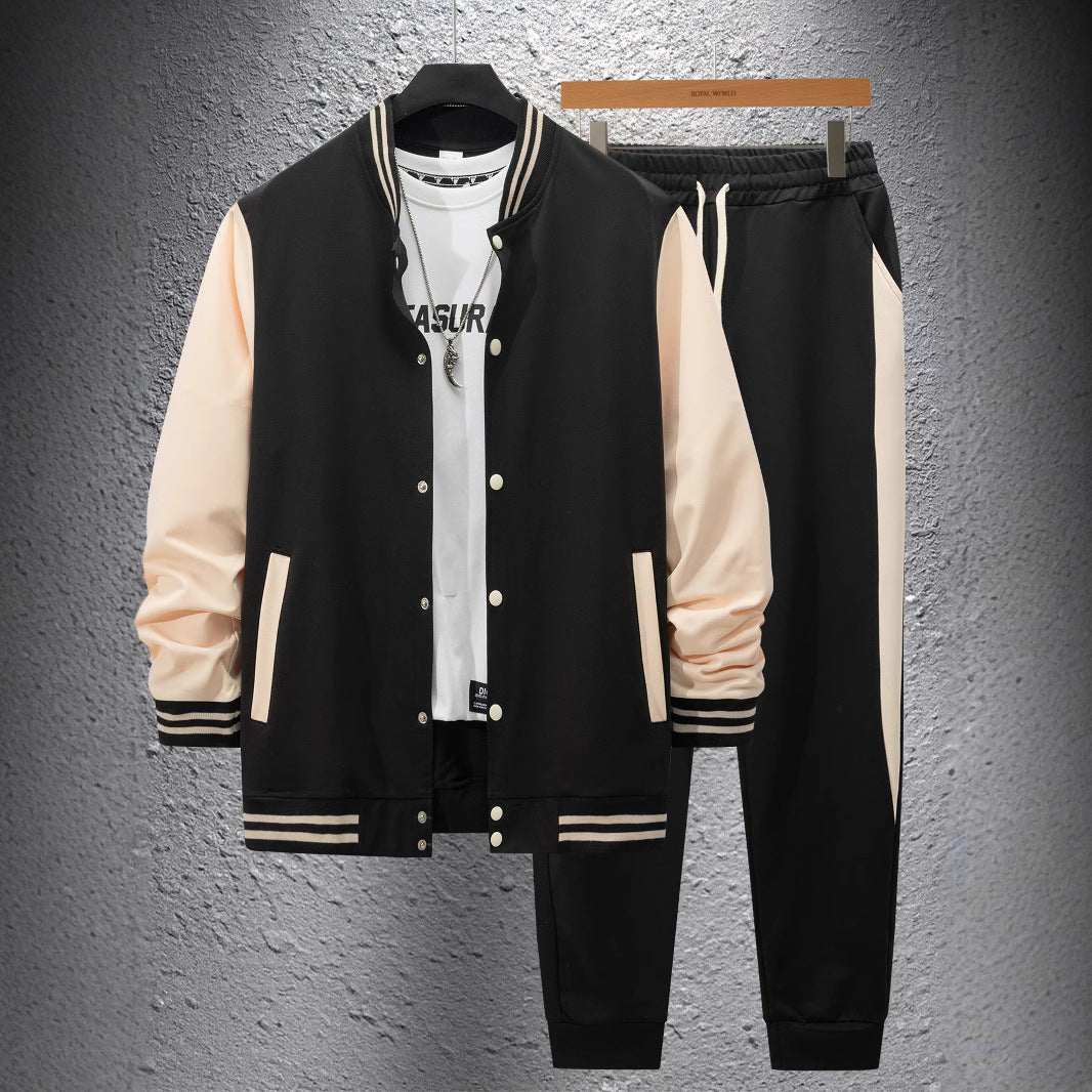Herren sportlicher Freizeitanzug mit funktionellen Taschen und atmungsaktiven Materialien Echoarchiv