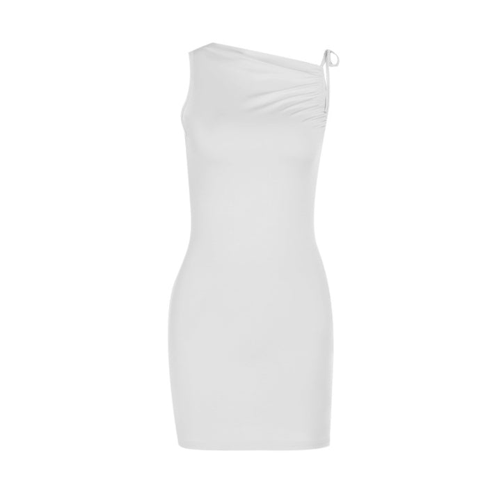 Damen figurbetontes One-Shoulder-Kleid Echo Archiv