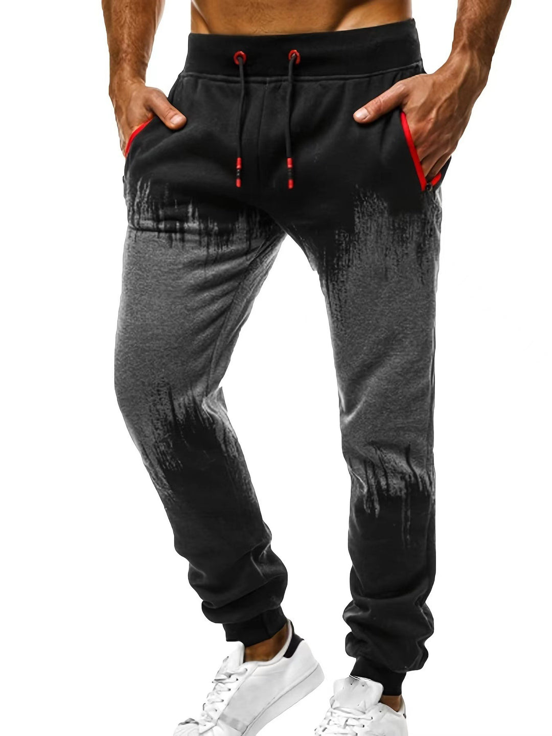 Herren moderne Jogginghose mit Farbverlauf Echoarchiv