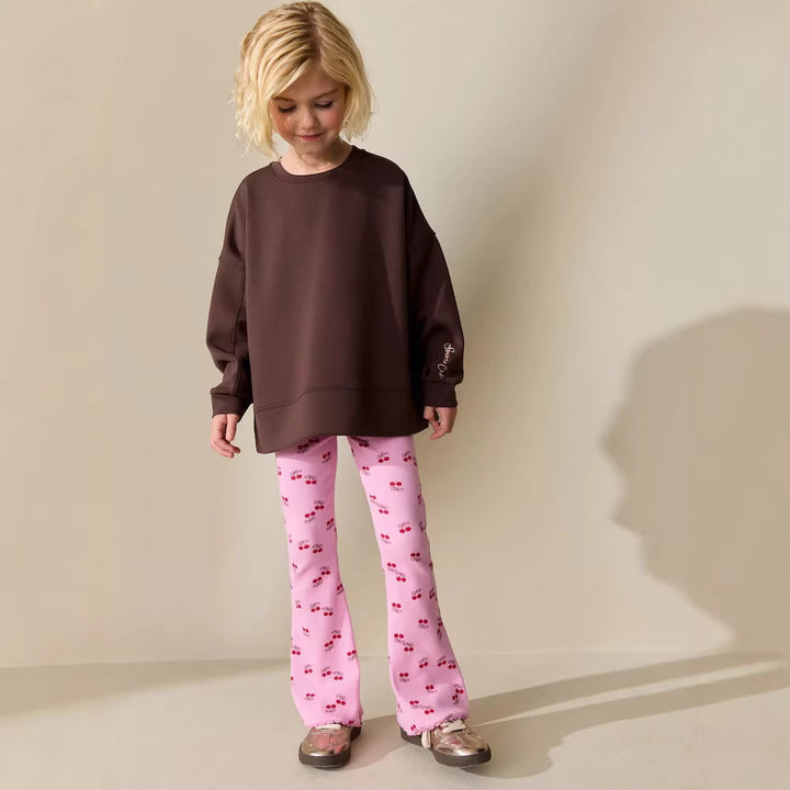 Mädchen Leggings mit fröhlichem Kirschmotiv Echo Archiv