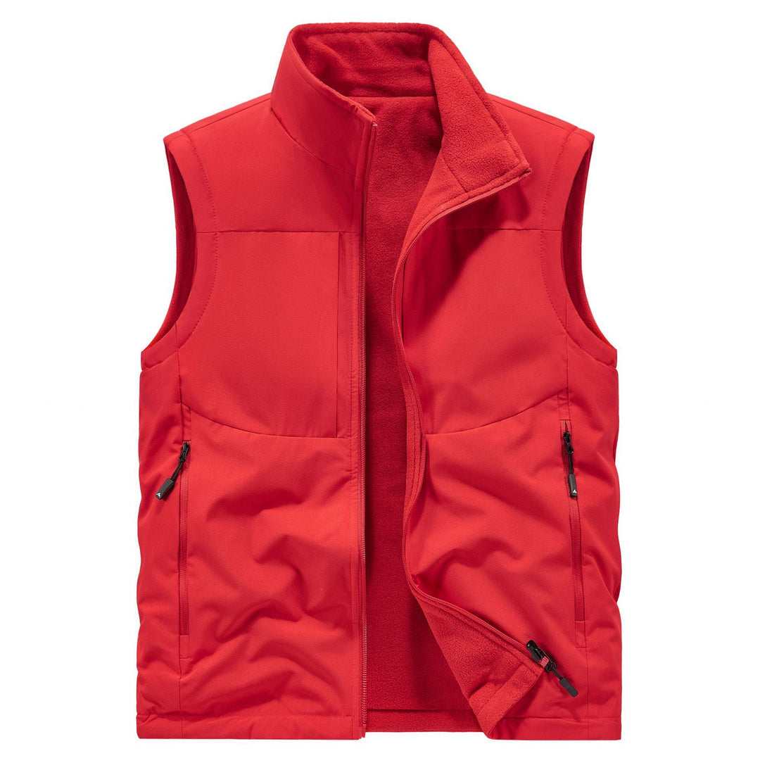 Damen Bequeme Fleece-Weste Echo Archiv