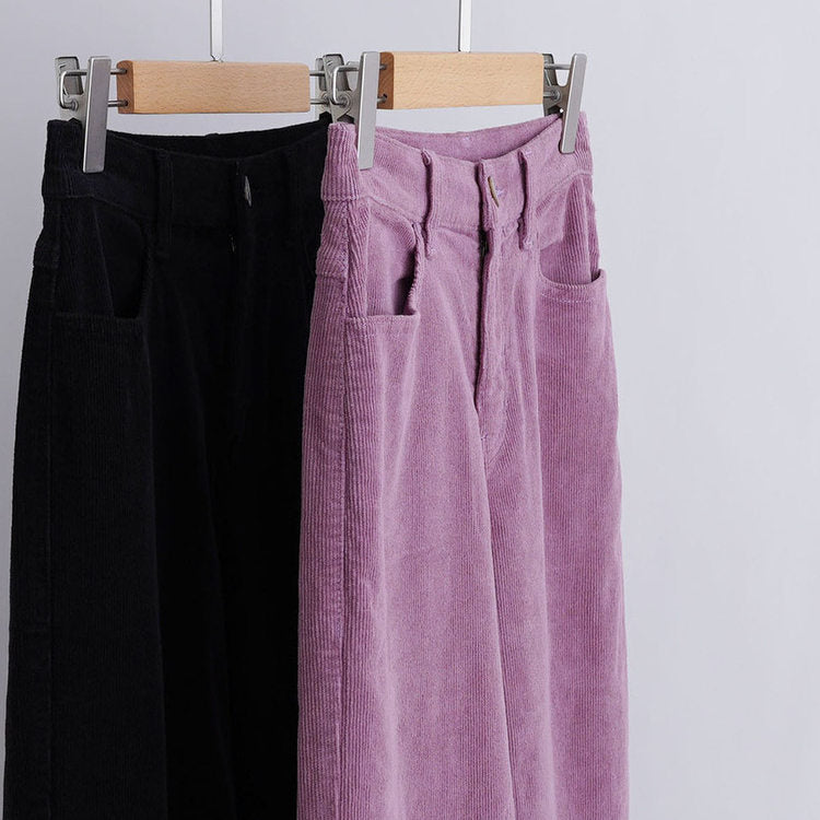 Damen Bequeme und weite Cordhose Echoarchiv