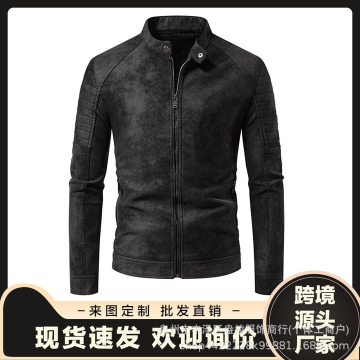 Herren Modische Bikerjacke Echo Archiv