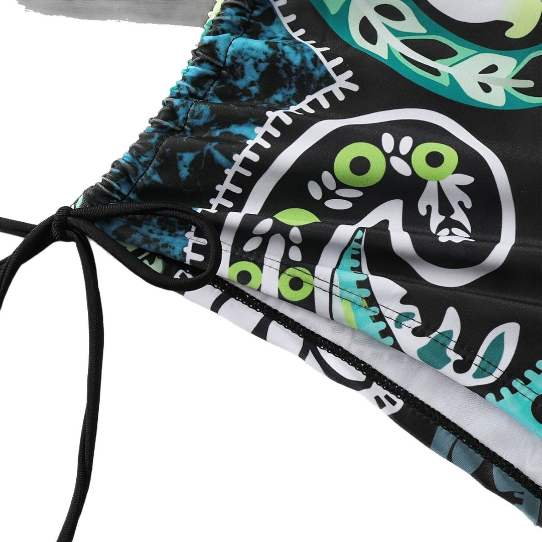 Damen Rashguard mit kurzen Badeshorts Echo Archiv
