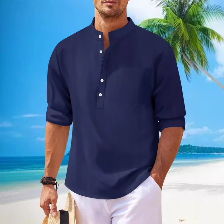 Herren lässige Hemdbluse Echoarchiv