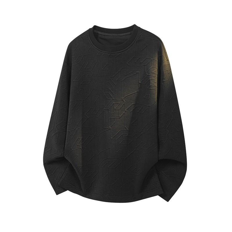 Stylische Herren sweatshirt mit strukturiertem Design Echo Archive