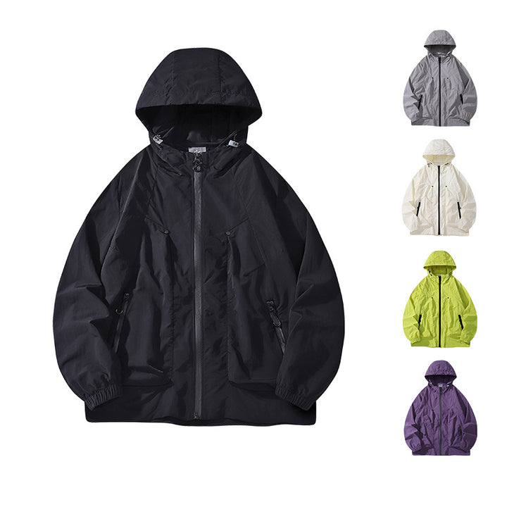 Herren Atmungsaktive Kapuzenjacke – Taviero