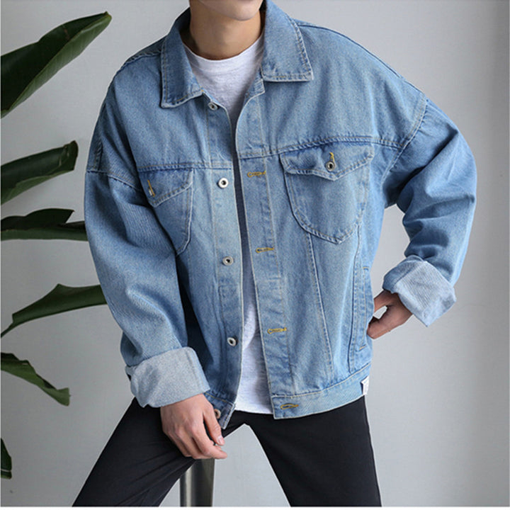 Herren Lässige Denimjacke Echoarchiv