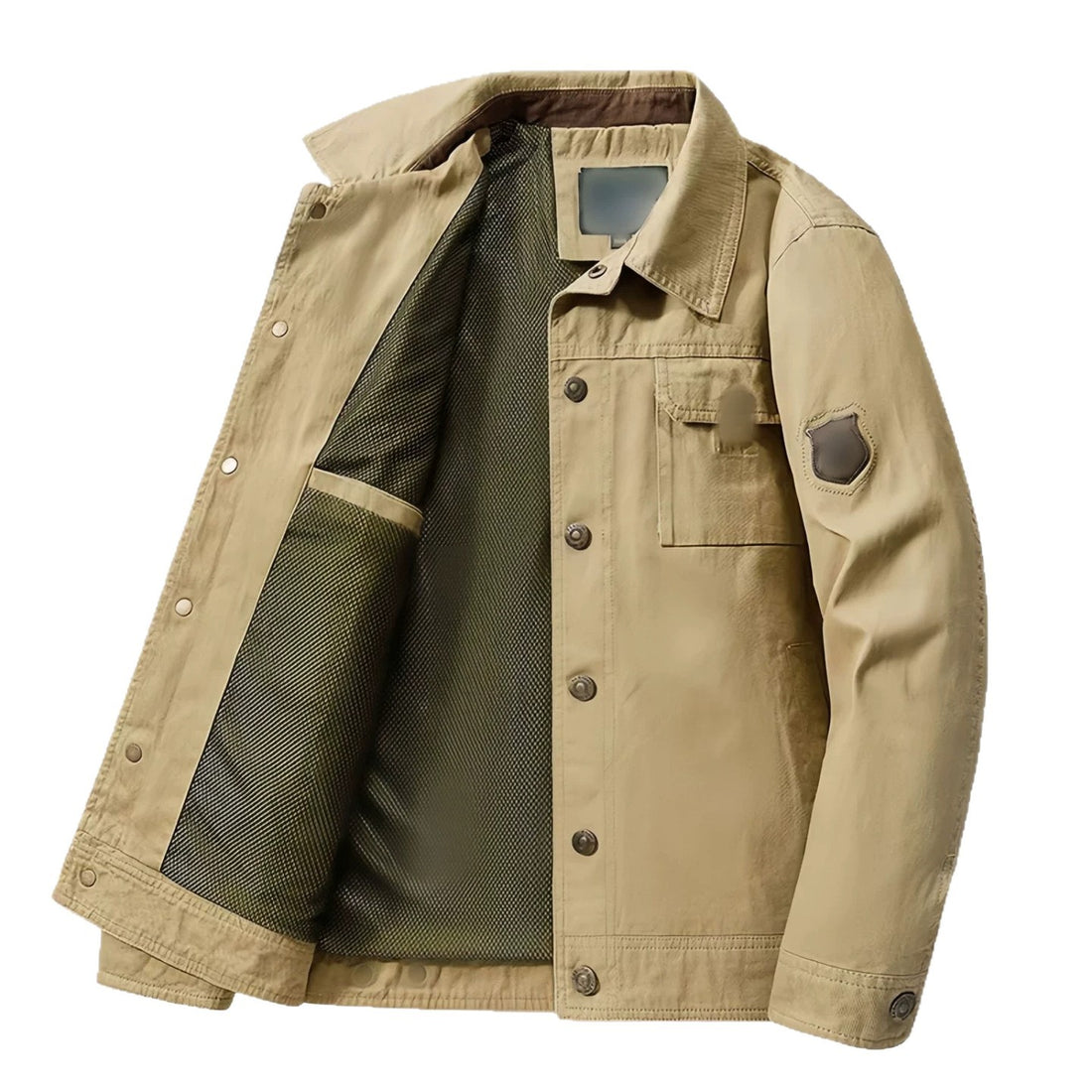 Herren Stilvolle Baumwolljacke – Taviero