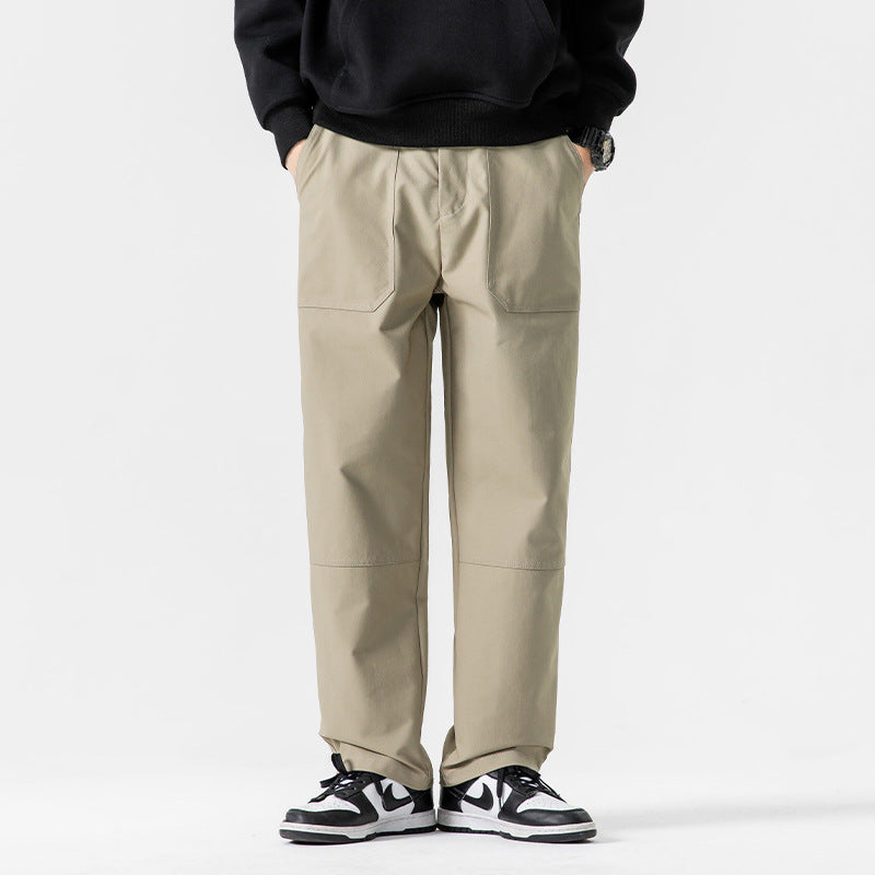 Herren multifunktionale Cargo-Hose mit elastischen Bündchen und tiefen Taschen Echoarchiv