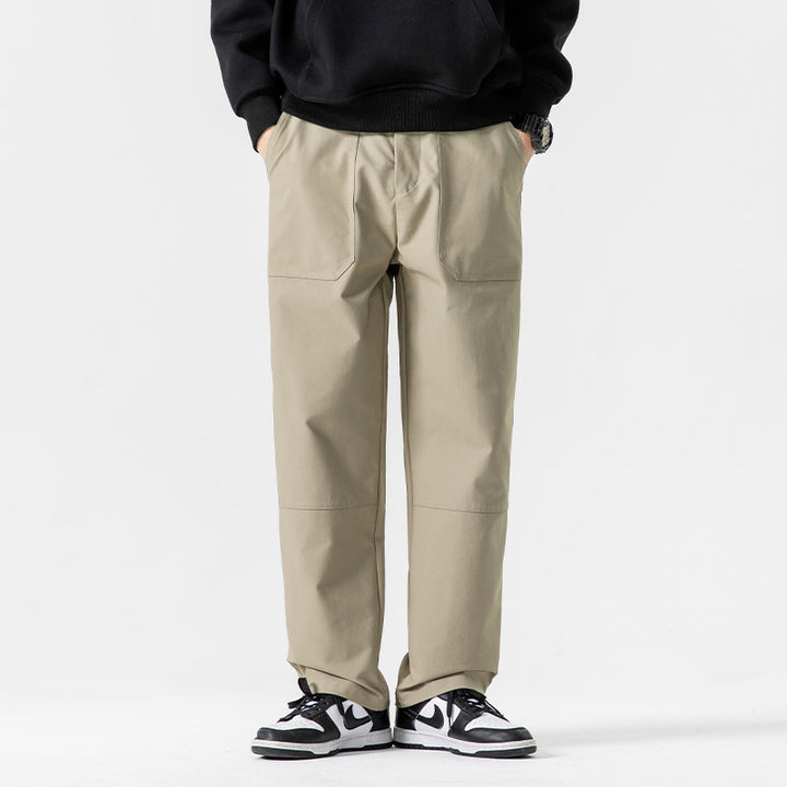 Herren multifunktionale Cargo-Hose mit elastischen Bündchen und tiefen Taschen Echoarchiv