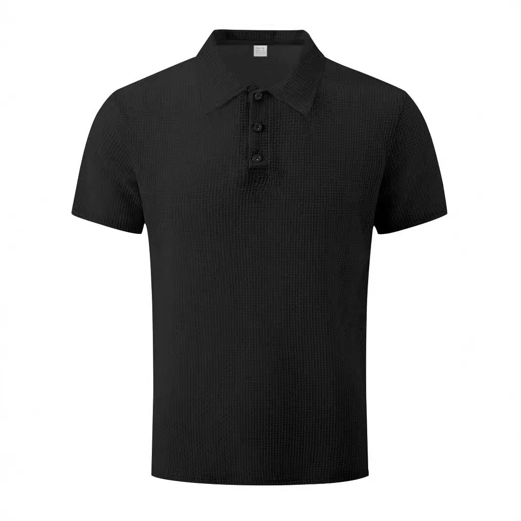 Herren Polohemd mit strukturiertem Design von Echoarchiv