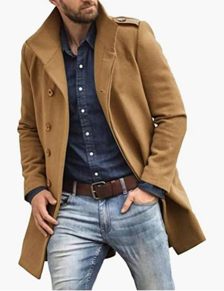 Herren modischer Mantel Echoarchiv