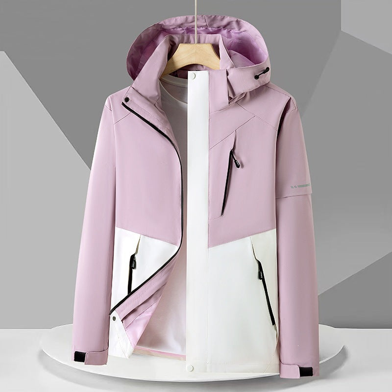 Damen Funktionsjacke mit verstellbarem Kapuzenzug Echo Archiv 1787710260