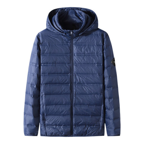 Herren Ultraleichte gesteppte Thermojacke mit Kapuze Echo Archiv