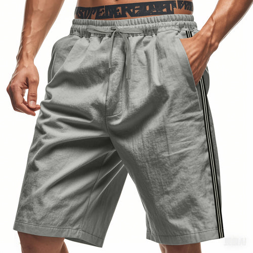 Herren lässige Sportshorts mit seitlichen Streifen Echoarchiv