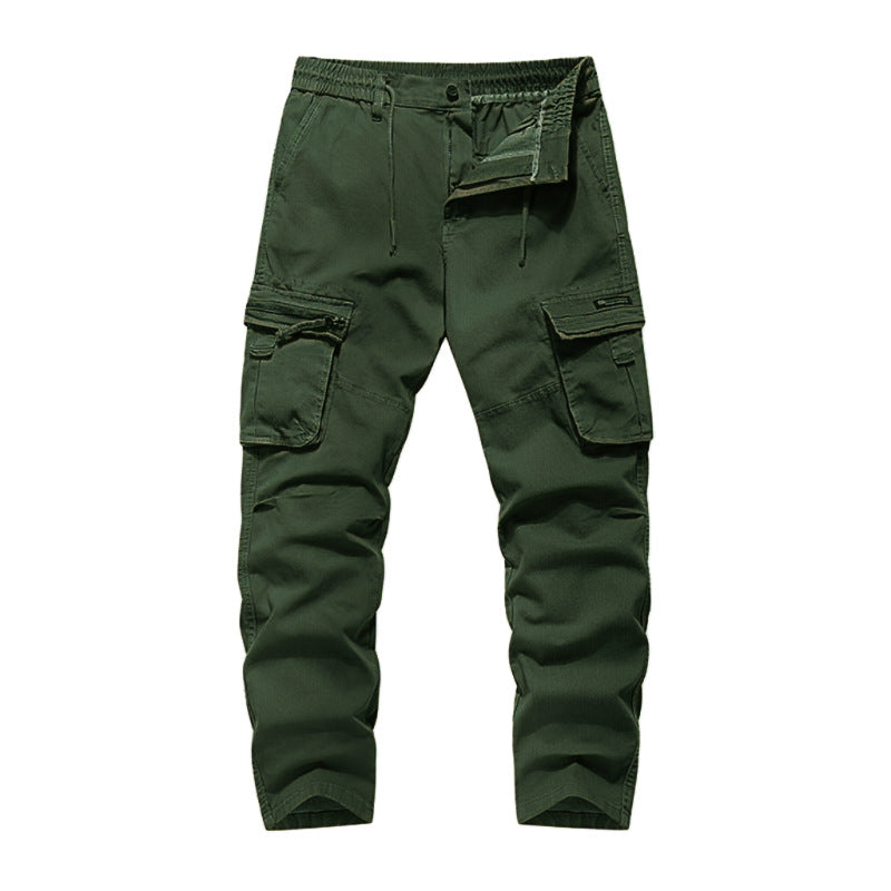 Herren Cargo-Hose mit multifunktionalen Taschen und elastischem Bund Echoarchiv
