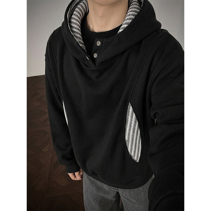 Herren Oversized Kapuzenpullover Echoarchiv