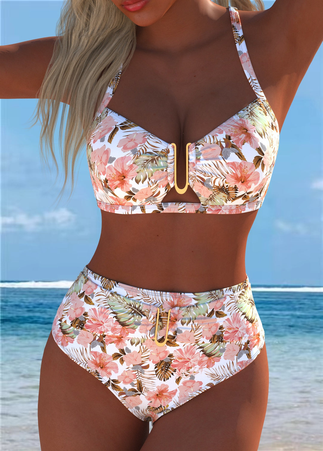 Damen Bikini-Set mit raffiniertem Schnitt und trendigem Design Echo Archiv